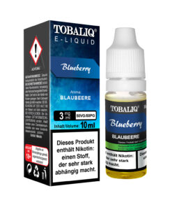 TOBALIQ E-Liquid - 3mg Nikotin - Blueberry