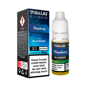 TOBALIQ E-Liquid - 3mg Nikotin - Blueberry
