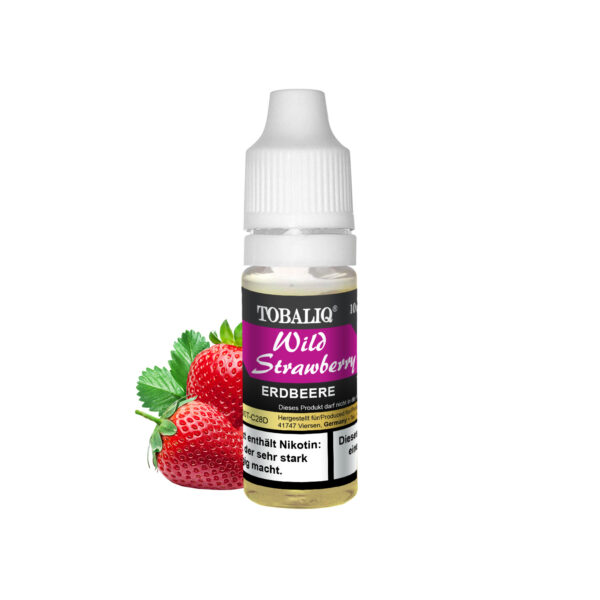 TOBALIQ E-Liquid - 6mg Nikotin - Wild Strawberry