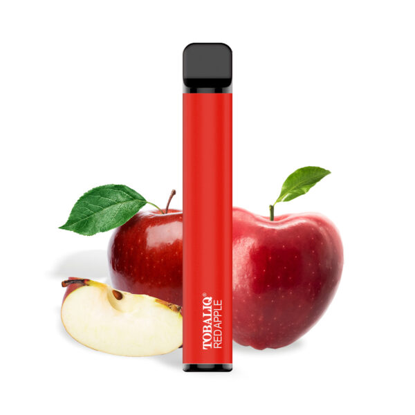 TobaliQ E-Shisha 700Puffs – Ohne Nikotin – Red Apple
