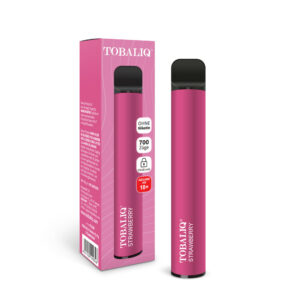 TOBALIQ TQ Fly 700Puffs - Ohne Nikotin - Strawberry