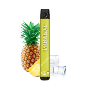 TOBALIQ E-Shisha 600Puffs - Ohne Nikotin - Pineapple Ice
