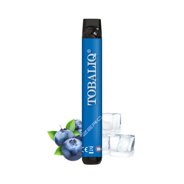 TOBALIQ E-Shisha 600Puffs - Ohne Nikotin - Blueberry Ice