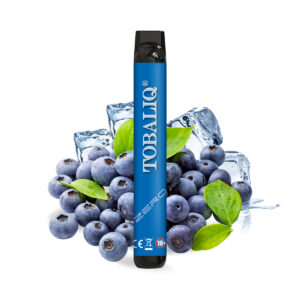 TobaliQ E-Shisha 600Puffs – Ohne Nikotin – Blueberry Ice