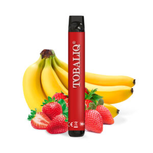 TobaliQ E-Shisha 600Puffs – 20mg Nikotin – Strawberry Banana