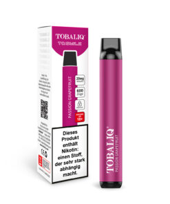 TQ Smile 600 Züge – 20mg Nikotin – Passion Grapefruit