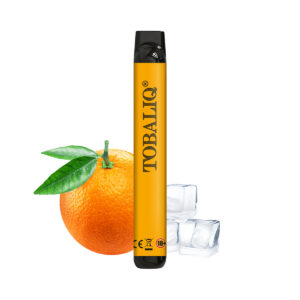 TOBALIQ E-Shisha 600Puffs - 20mg Nikotin - Orange Ice