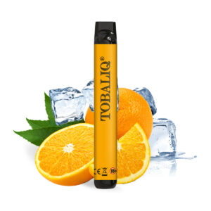 TobaliQ E-Shisha 600Puffs – 20mg Nikotin – Orange Ice