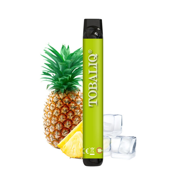 TOBALIQ E-Shisha 600Puffs - 20mg Nikotin - Pineapple Ice