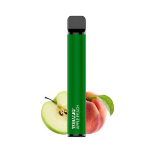 TOBALIQ E-Shisha 700 Puffs - Ohne Nikotin - Apple Peach