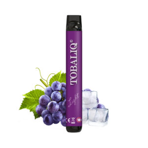 TOBALIQ E-Shisha 600Puffs - 10mg Nikotin - Grape Ice