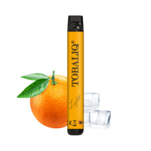TOBALIQ E-Shisha 600Puffs - 10mg Nikotin - Orange Ice