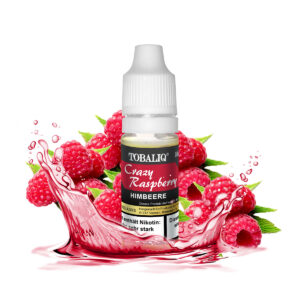TOBALIQ E-Liquid – 6mg Nikotin – Crazy Raspberry
