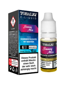 TOBALIQ E-Liquid – 6mg Nikotin – Sunny Mix