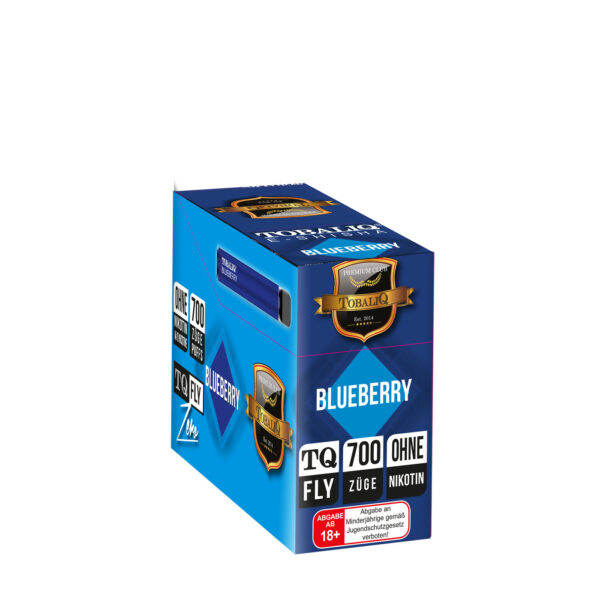 TobaliQ E-Shisha 700 Puffs – Ohne Nikotin – Blueberry
