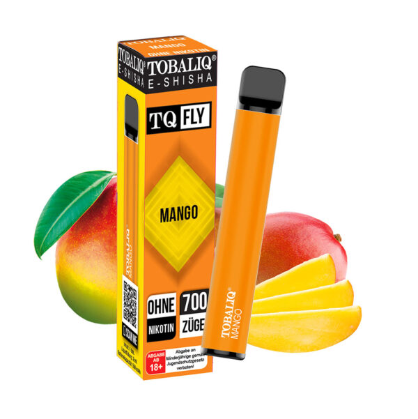 TobaliQ E-Shisha 700 Puffs – Ohne Nikotin – Mango