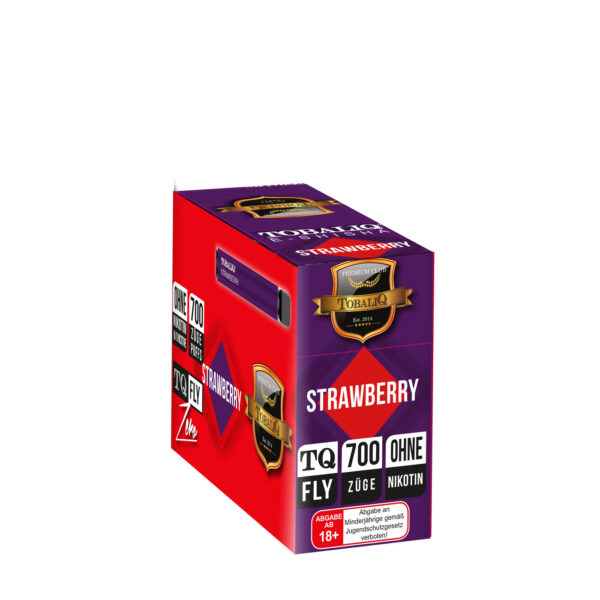 TobaliQ E-Shisha 700Puffs – Ohne Nikotin – Strawberry