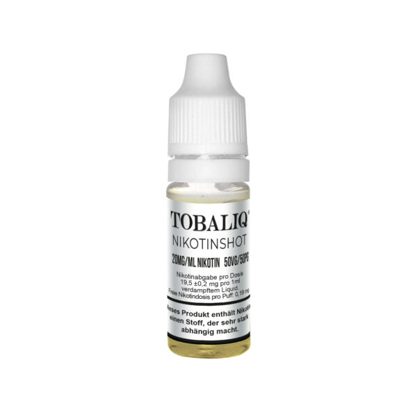 Tobaliq Nikotinshot 20 mg/ml Nikotin 50VG/50PG