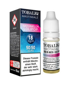 TOBALIQ Nikotinsalz 18mg/ml Nikotin Watermelon Lolipop