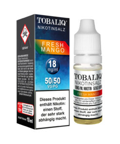TOBALIQ Nikotinsalz 18mg/ml Nikotin Fresh Mango