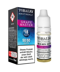 TOBALIQ Nikotinsalz 18mg/ml Nikotin Grape Master