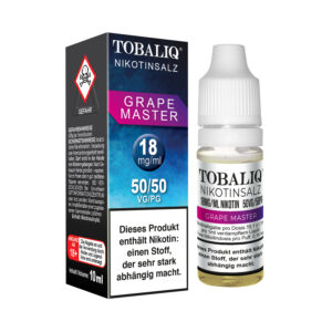 TOBALIQ Nikotinsalz 18mg/ml Nikotin Grape Master