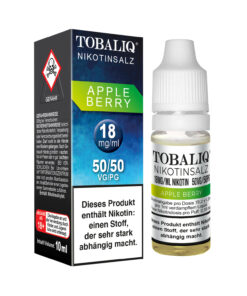 TOBALIQ Nikotinsalz 18mg/ml Nikotin Apple Berry