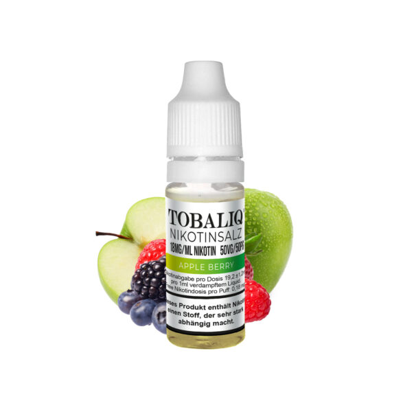 TOBALIQ Nikotinsalz 18 mg/ml Apple Berry 50VG/50PG