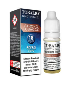 TOBALIQ Nikotinsalz 18mg/ml Nikotin Strong Tobacco