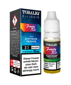 TOBALIQ E-Liquid - 3mg Nikotin - Fruity Rio