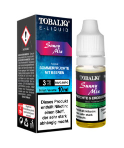 TOBALIQ E-Liquid - 3mg Nikotin - Sunny Mix