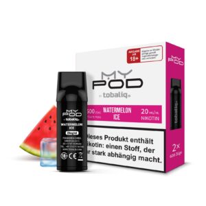 MyPod Pods 2×600 Züge – 20mg Nikotin – Watermelon Ice