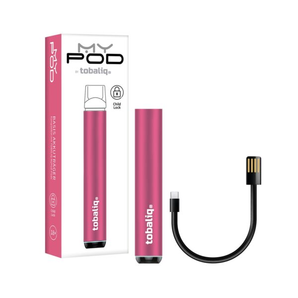 MyPod Basis Akkuträger, inkl. USB-Ladekabel - Hot Pink