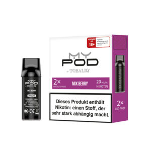 TOBALIQ MyPod 2x Pods. 20 mg Nikotin, 2x600 Züge