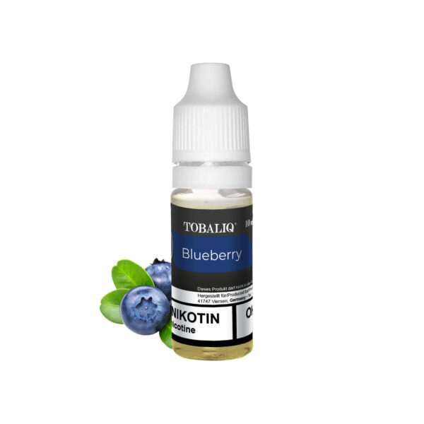 TOBALIQ E-Liquid – Ohne Nikotin – Blueberry
