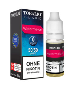 TOBALIQ E-Liquid – Ohne Nikotin – Watermelon