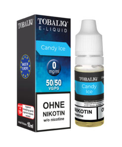 TOBALIQ E-Liquid – Ohne Nikotin – Candy Ice
