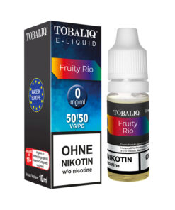 TOBALIQ E-Liquid – Ohne Nikotin – Fruity Rio