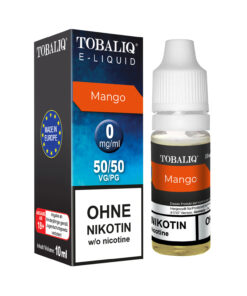 TOBALIQ E-Liquid – Ohne Nikotin – Mango