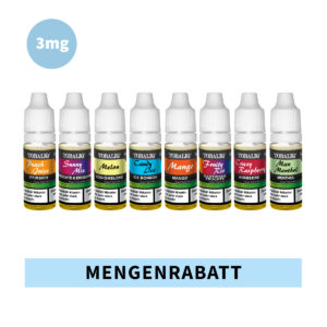 TOBALIQ E-Liquid Mengenrabatt - 3mg Nikotin