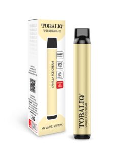 TQ Smile 600Puffs - Ohne Nikotin - Vanilla Ice Cream