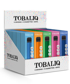 TOBALIQ Party Box 20er Set - 14000 Züge - ohne Nikotin