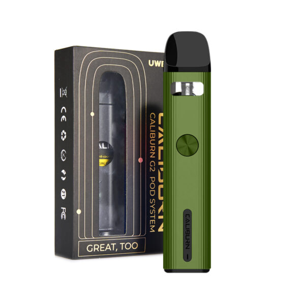 Uwell Caliburn G2 Pod Kit Cobalt Green - 750 mAh - 2 ml