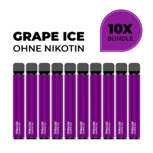 Grape Ice Bundle 10x - 700 Puffs - Ohne Nikotin