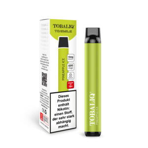 TQ Smile 600Puffs - 10mg Nikotin - Pineapple Ice