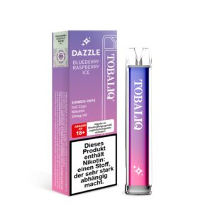 DAZZLE – 20mg Nikotin, 600 Puffs – BLUEBERRY RASPBERRY ICE