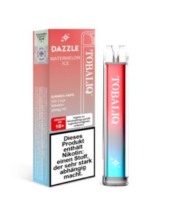 DAZZLE – 20mg Nikotin, 600 Puffs – WATERMELON ICE