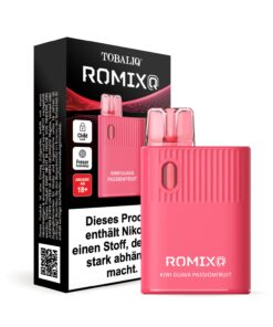 RomixQ - 20mg Nikotin, 600 Puffs - Kiwi Guava Passionfruit