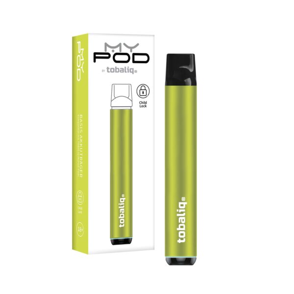 MyPod Basis Akkuträger, inkl. USB-Ladekabel - Lime Green