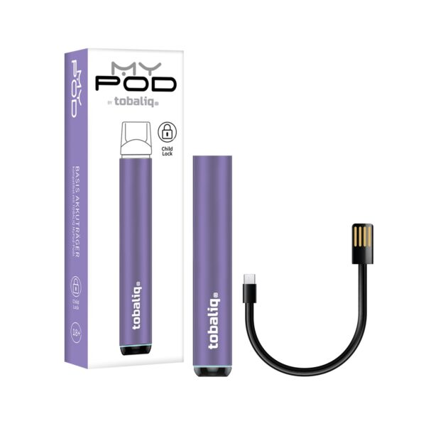 MyPod Basis Akkuträger, inkl. USB-Ladekabel - Mystic Violet